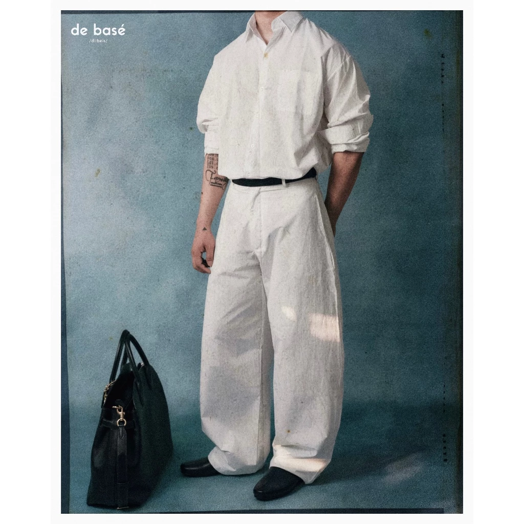 basé PANTS 03 - Quần Ống Rộng Form Barrel